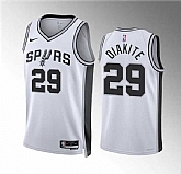Men's San Antonio Spurs #29 Mamadi Diakite White Association Edition Stitched Basketball Jersey Dzhi,baseball caps,new era cap wholesale,wholesale hats